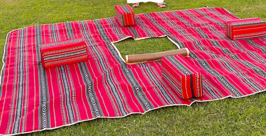 شنطه الرحلات +فرشه 2*3